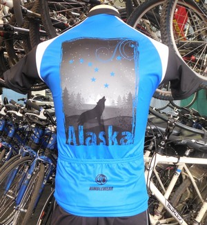 Alaska bike jersey